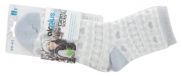 Airplus Aloë Cabin Socks - Sokken - Witgrijs/rode reden - maat 35-41