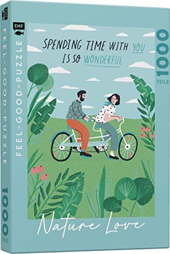 Edition Michael Fischer / EMF Verlag Feel-good-Puzzle 1000 Teile - NATURE LOVE: Spending time with you is so wonderful