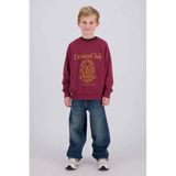 Vingino Nicco Jongens Sweater Cabernet Katoen Maat 116