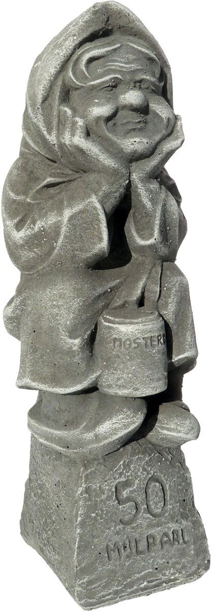 Hengelsportcadeau.nl Beeldje Sarah 50 Jaar – Massief Fijnbeton Cadeau Beeld Sarah Sara Pop Feest Beeldjes Verjaardag Vijftig