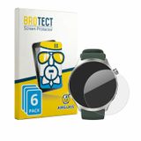 BROTECT Screenprotector 6 Stuks voor Motorola Moto Watch Ultra Beschermglas transparant