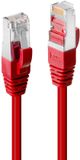 LINDY 45626 RJ45 Netwerkkabel, patchkabel 7.50 m Rood