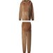 ESMARA® Ensemble de survêtement de maternité pour femme (marron, S(34/36))