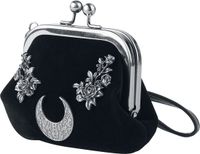 Killstar Celestial Portemonnee Unisex Imitatieleer Zwart/Zilverkleurig