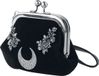 Killstar Celestial Portemonnee Unisex Imitatieleer Zwart/Zilverkleurig