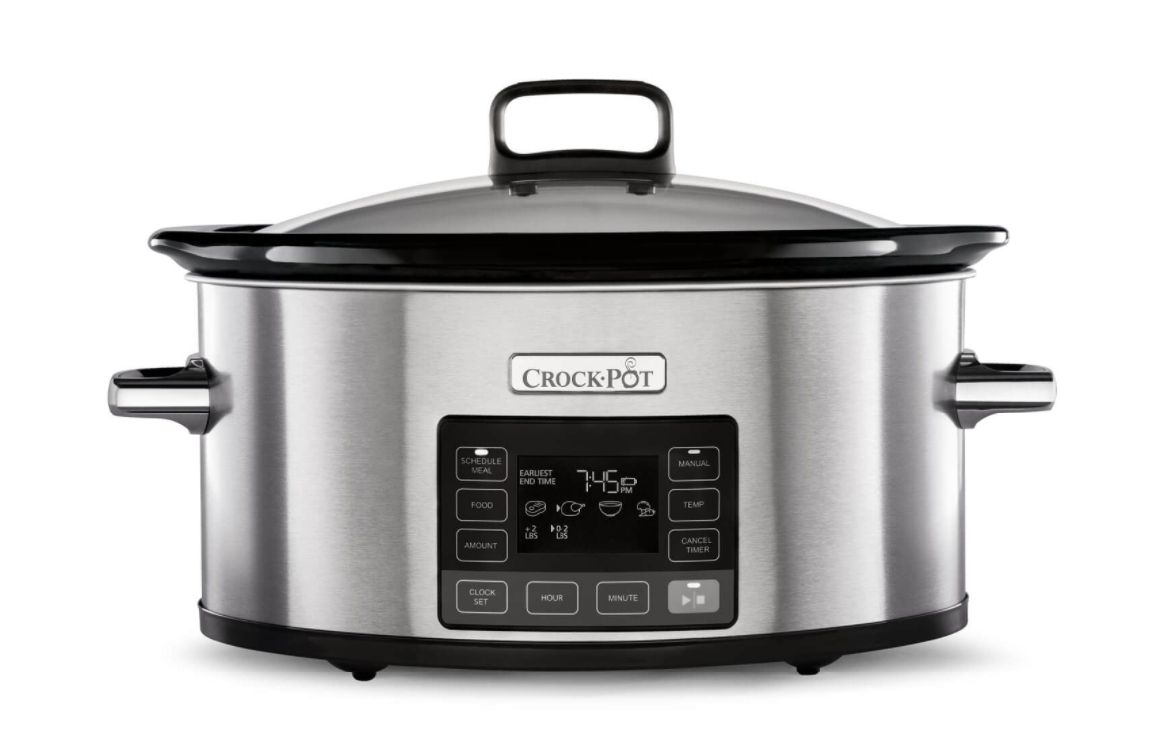 Crock-Pot CSC066X Slow Cooker - 5.6L - Silver