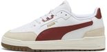 Puma Shuffle Downtown Og Sneakers Unisex Wit/Bordeauxrood/Pumagoud Maat 40