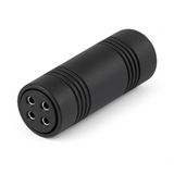 Any brand Adaptateur de haut-parleur 4 broches femelle vers 4 broches femelle – Connecteur audio style XLR