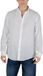 A|X Armani Exchange Linnen Shirt Lange Mouw Klassiek - Wit