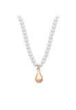 Faina kralenketting 42 cm Ros