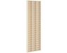 vidaXL Wanddisplaykast - Beige - 30 x 4,5 x 96 cm