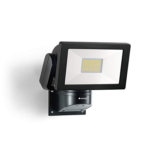 Steinel LED spot LS 300 zwart, 29,5 W schijnwerper, 2704 lm helderheid, draaibaar, neutraal wit (4000 K), IP44