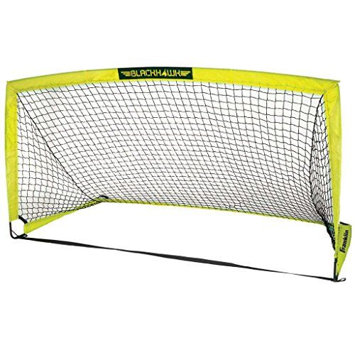 Franklin Sports Blackhawk Backyard Voetbaldoel - 9' x 5'6" - Optisch geel
