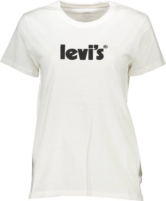 Levi's T-shirt Perfect Tee met logo wit - 5400970735172