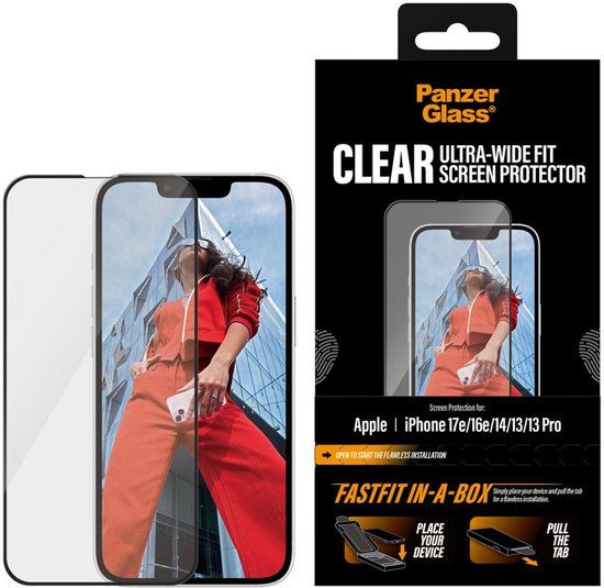 PanzerGlass PG65668 Scherm- & Rugbeschermer voor mobiele telefoons