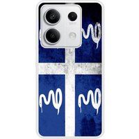 Xiaomi Redmi Note Drapeau martinique Verstevigd hoesje met sublimatie bedrukking