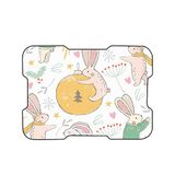 Bonamaison, Digitale bedrukte muismat, antislip onderkant, voor kantoor en thuis, afmetingen: 22x18 cm