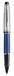 Waterman Expert Deluxe Rollerballpen Blauw Fijn Zwart Metaal