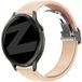 Garmin Vivomove Style bracelet en cuir 'D-Type' (beige)