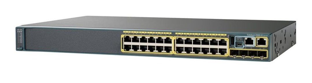 Cisco Catalyst WS-C2960X-24TD-L Switch - Zwart