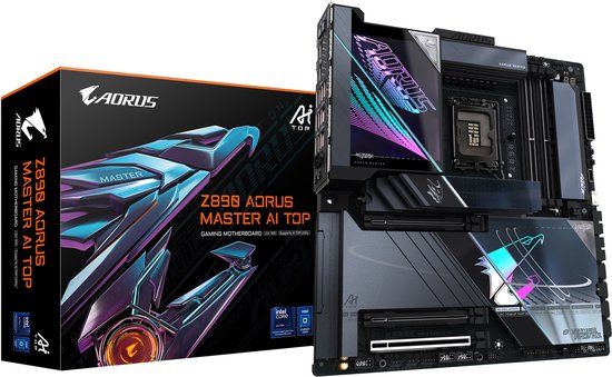 GIGABYTE Z890 AORUS MASTER AI TOP Intel Z890 LGA 1851 (Socket V1) Verlengd ATX