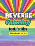 Reverse Icecat Reverse Coloring Book For Kids