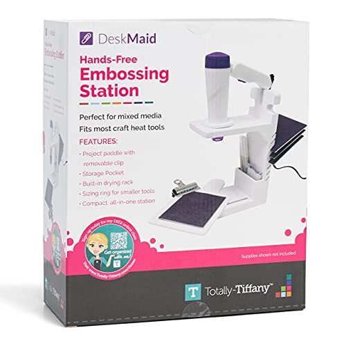 Totally-Tiffany Embossing Station, Wit, One Size