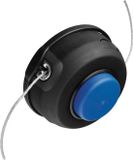 Husqvarna T25 Tap Trimmerkop - Halfautomatisch Tap'n Go Systeem met 2,4mm Draad voor 100-200 Serie Trimmers