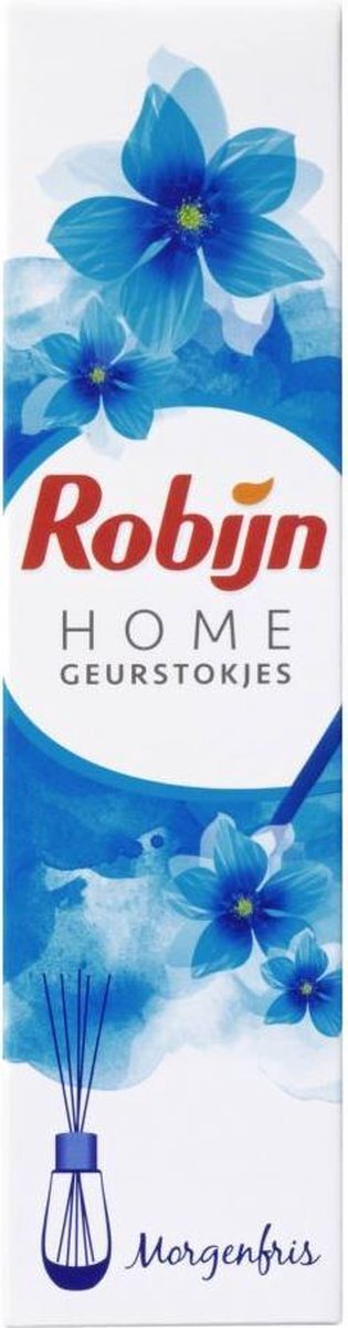 Robijn Morgenfris geurstokjes - 6 x 45 ml