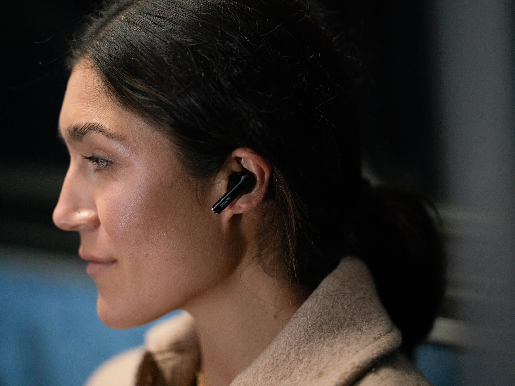 Denon AH-C830NCW Draadloze in-ear hoofdtelefoon - Zwart