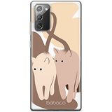 ERT GROUP mobiel telefoonhoesje voor Samsung GALAXY NOTE 20 origineel en officieel erkend Babaco patroon Cats 002