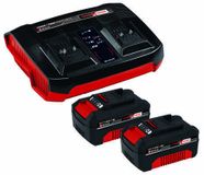 Einhell Starterkit 18V 2xAccu 4,0AH + DUO-Lader SET
