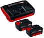 Einhell Starterkit 18V 2xAccu 4,0AH + DUO-Lader SET