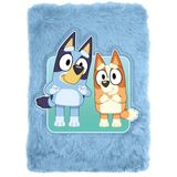 Bluey A5 notitieboekje met Pluche kaft