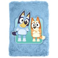 Bluey A5 notitieboekje met Pluche kaft