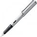 LAMY AL-star WhiteSilver vulpen | Aluminium | Ergonomische grip | Stalen penpunt EF | Inclusief LAMY T 10 blauwe inkt