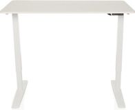 hjh OFFICE Bureau STAND BASIC 120 x 60 réglable en hauteur électriquement blanc