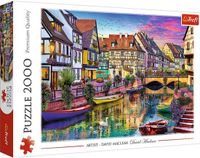 Trefl Puzzel 2000 stukjes - Colmar Frankrijk - Legpuzzel