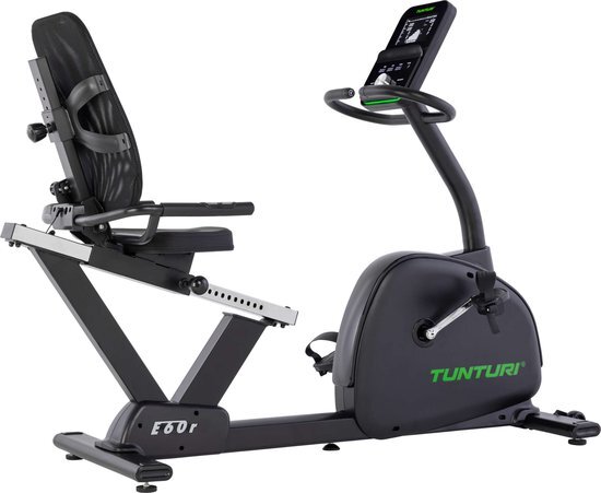 Tunturi Signature E60 Ligfiets - Fitness fiets met lage instap - 48 programma's