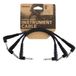 D'Addario Gitaar Patchkabel 0.5 ft Right Angle, 3-Pack
