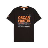 PUMA McLaren Oscar Piastri Fan Shirt Zwart 2026 M - Formule 1