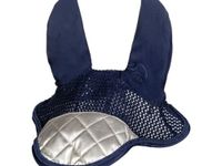 HKM Golden Queen Style Oornet Donkerblauw/Goud Cob