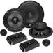Hifonics VX6.2C 1 paire de haut-parleurs 2 voies 16,5 cm (6,5 pouces) pour fans de hifi