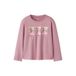 NAME IT MINI longsleeve met print - oudroze