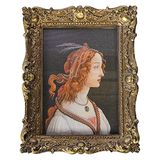 BENERAY Vintage fotolijst, 15 x 180 cm, luxe antieke fotolijsten met glazen voorkant, voor horizontaal of verticaal tafelblad, wandmontage, fotodisplays, cadeau-ideeën, antiek goud