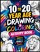10 To 20 Year Age Drawing and Coloring Activity Book