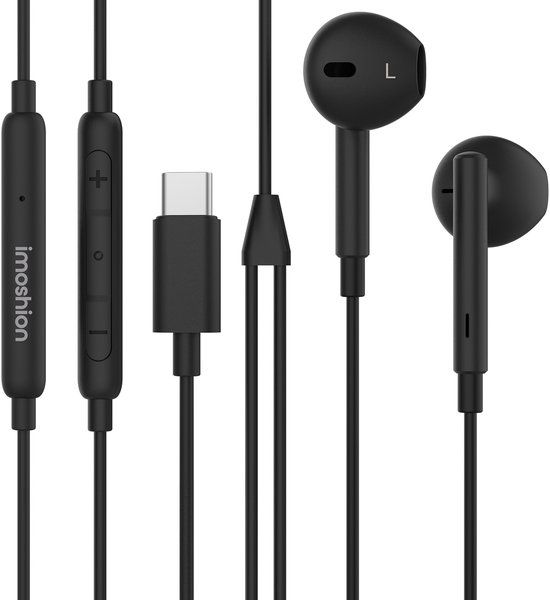 iMoshion Oordopjes - Earbuds met USB-C aansluiting - Zwart