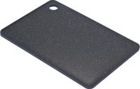 Excellent Houseware planche à découper - noir moucheté - plastique - 23 x 16 cm