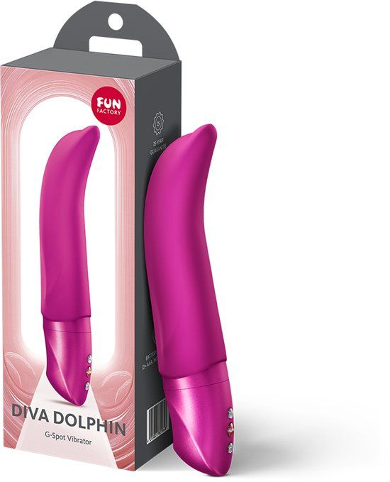 Fun Factory Diva Dolphin G-spot vibrator Roze