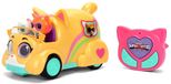 Jada SuperKitties Radiografisch Bestuurde Auto met Licht en Geluid, 17 cm, Geel